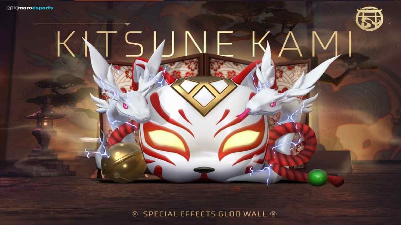 Free Fire Max Get Kitsune Gloo Wall Skin for Free