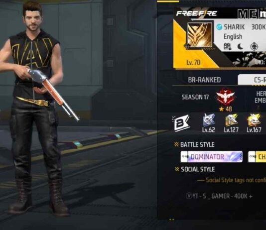 S Gamer Free Fire