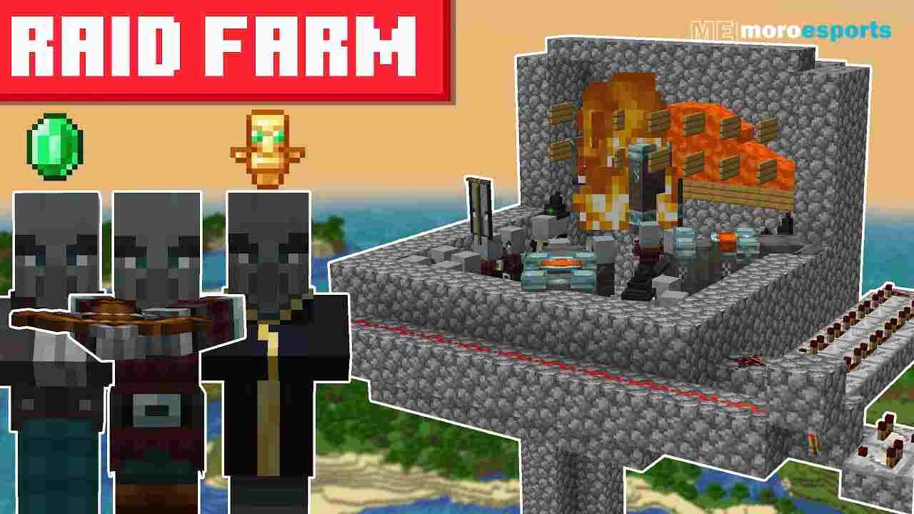 Minecraft Raid Farm