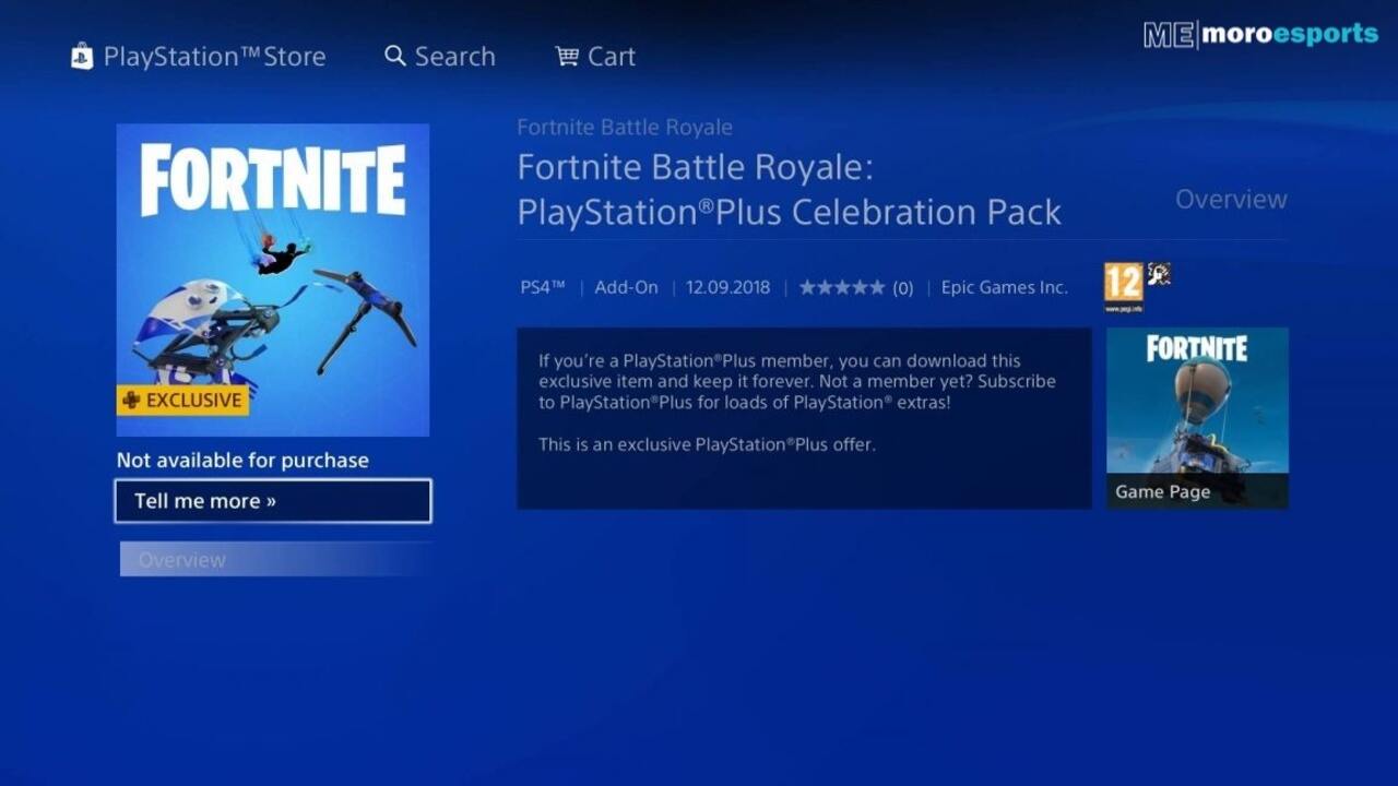 Get Fortnite PlayStation Plus Pack for Free
