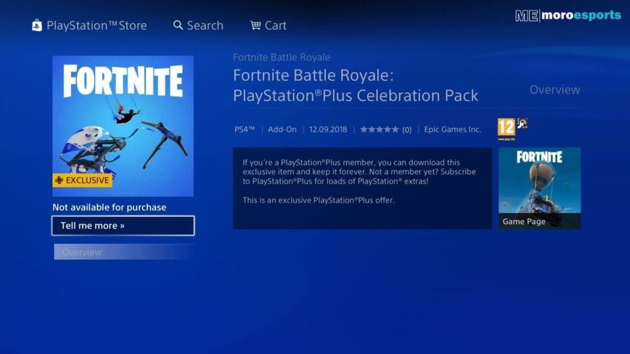 Get Fortnite PlayStation Plus Pack for Free