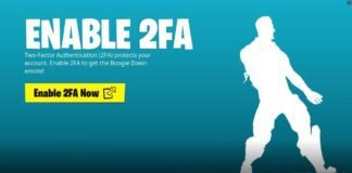 Fortnite 2FA