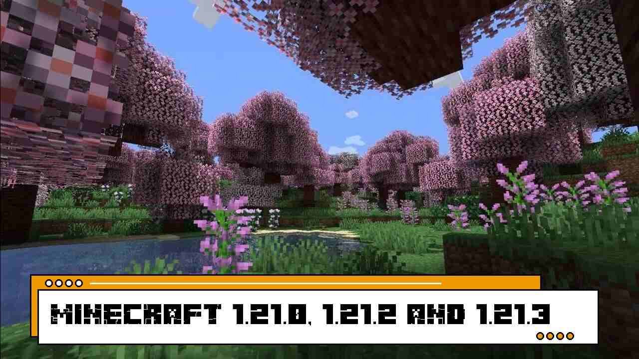 Transfere Minecraft versão 1.21 e 1.21.0: assiste a uma tempestade