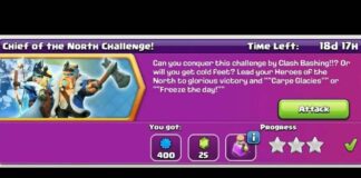 Easy 3 star in North Challenge in Clash of Clans
