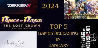 Embrace the New Year with Excitement: Top 5 Games Releasing in January