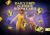 Free Fire room card
