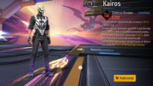 Free Fire OB44 Kairos character