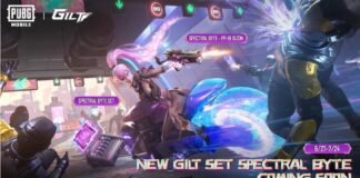 PUBG Mobile Spectral Byte Gilt Set Is Here Featuring Dynamic Damage Effects