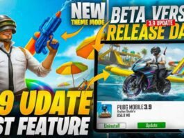 pubg mobile 3.9 release date