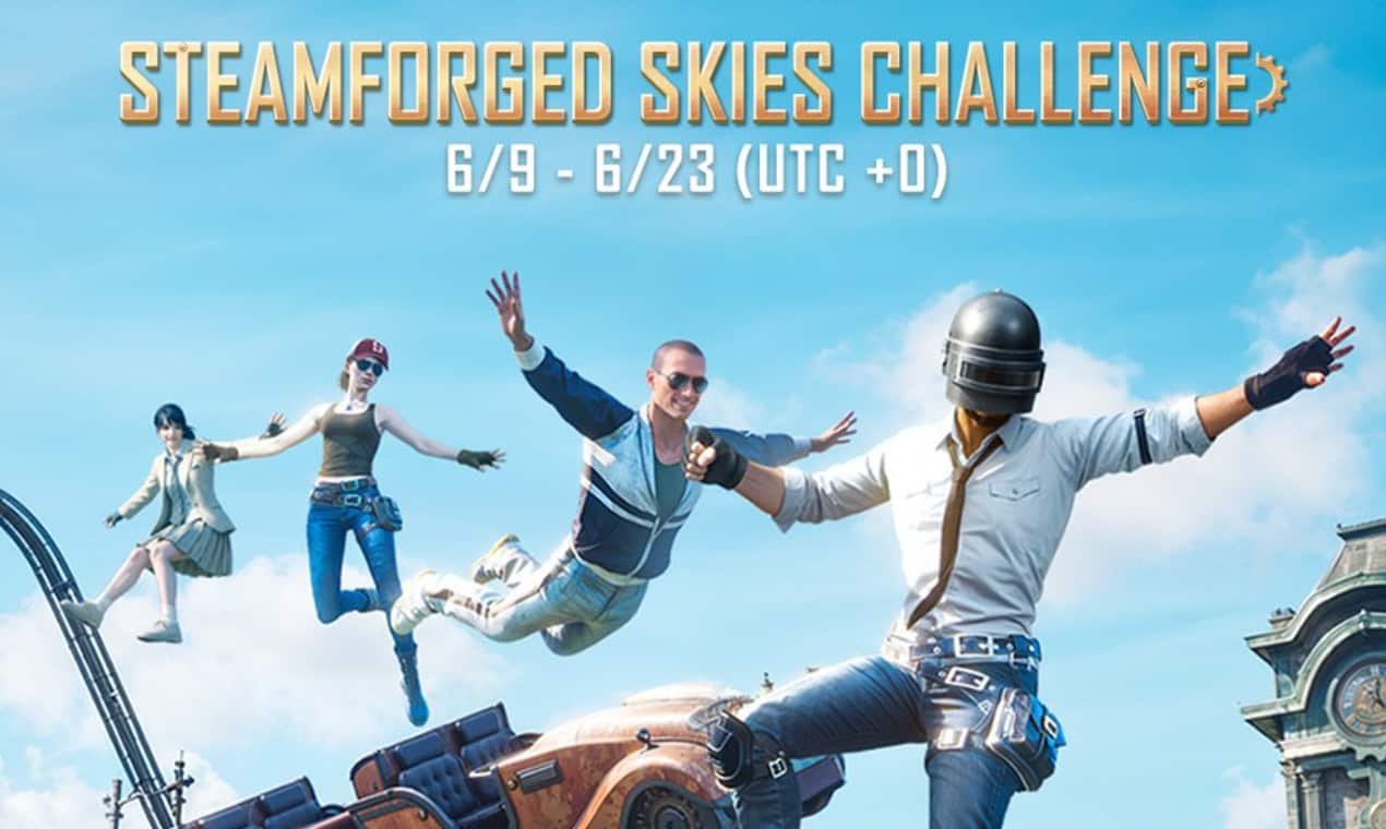 PUBG Mobile Steamforged Skies Event