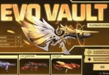 Free Fire MAX June 2025 Evo Vault Brings Back M4A1 Infernal Draco, MP5 Divinity & More