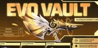 Free Fire MAX June 2025 Evo Vault Brings Back M4A1 Infernal Draco, MP5 Divinity & More