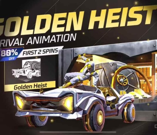 Free Fire MAX Faded Wheel: How to Get the Golden Heist Emote Before It Ends