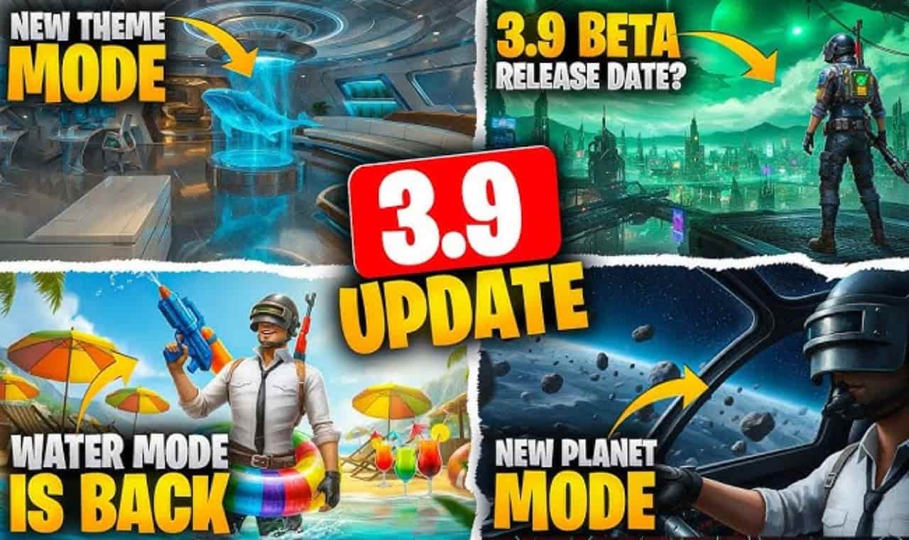 BGMI 3.9 Update