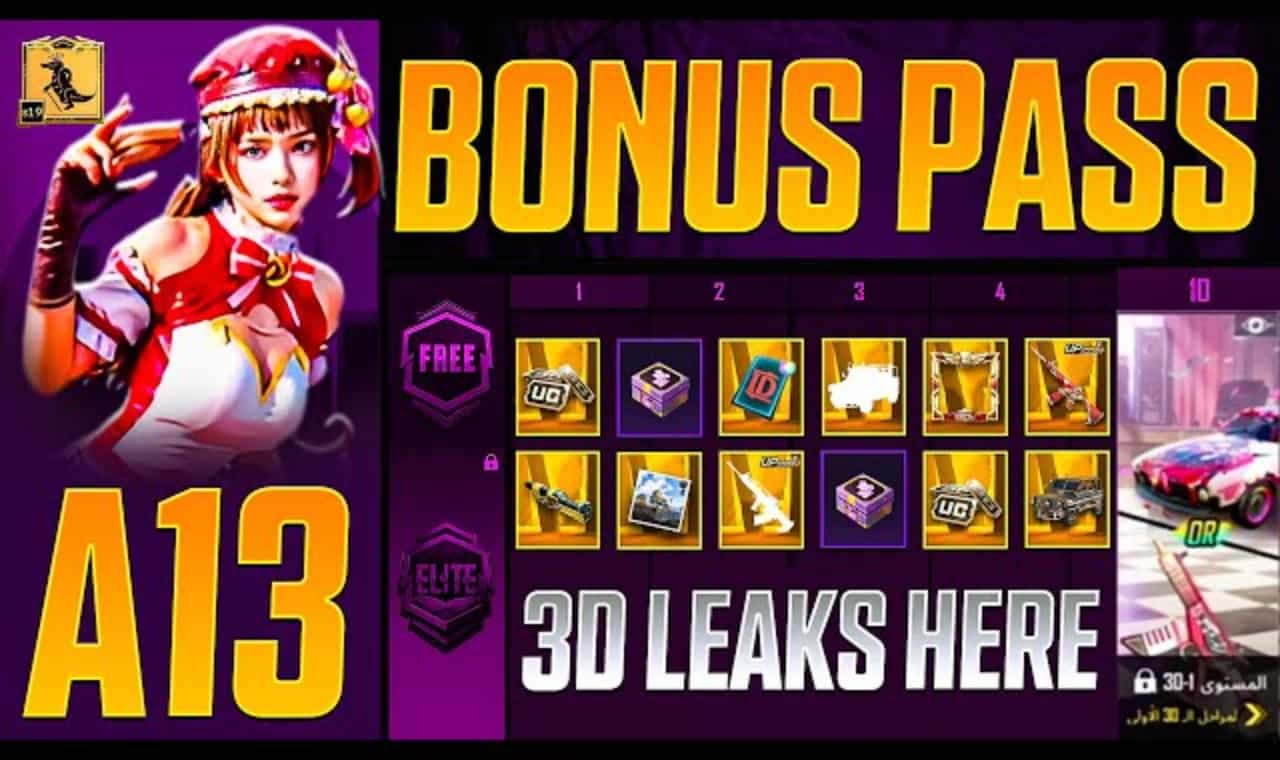PUBG Mobile A13 Bonus Pass Brings Affordable Rewards and New Skins