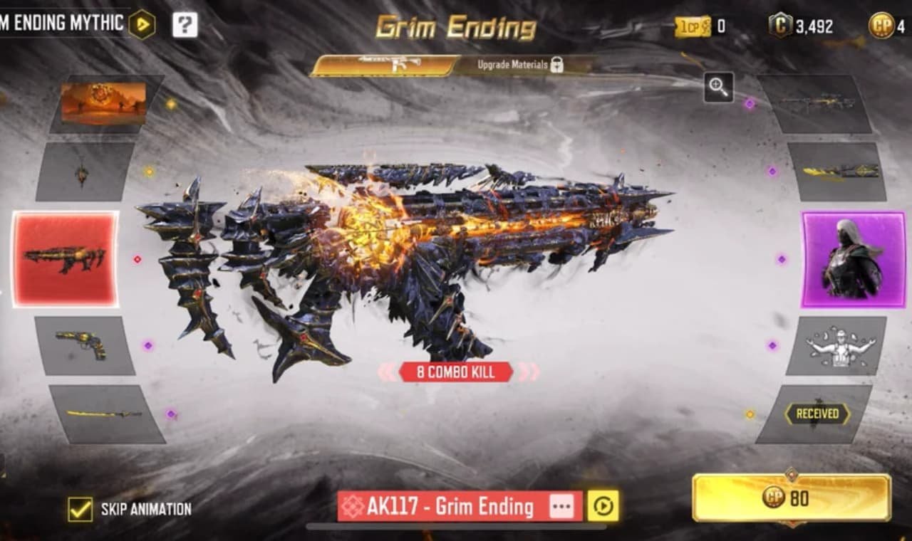 COD Mobile Grim Ending Mythic Drop Returns with Grau 5.56 and Haunting Rewards