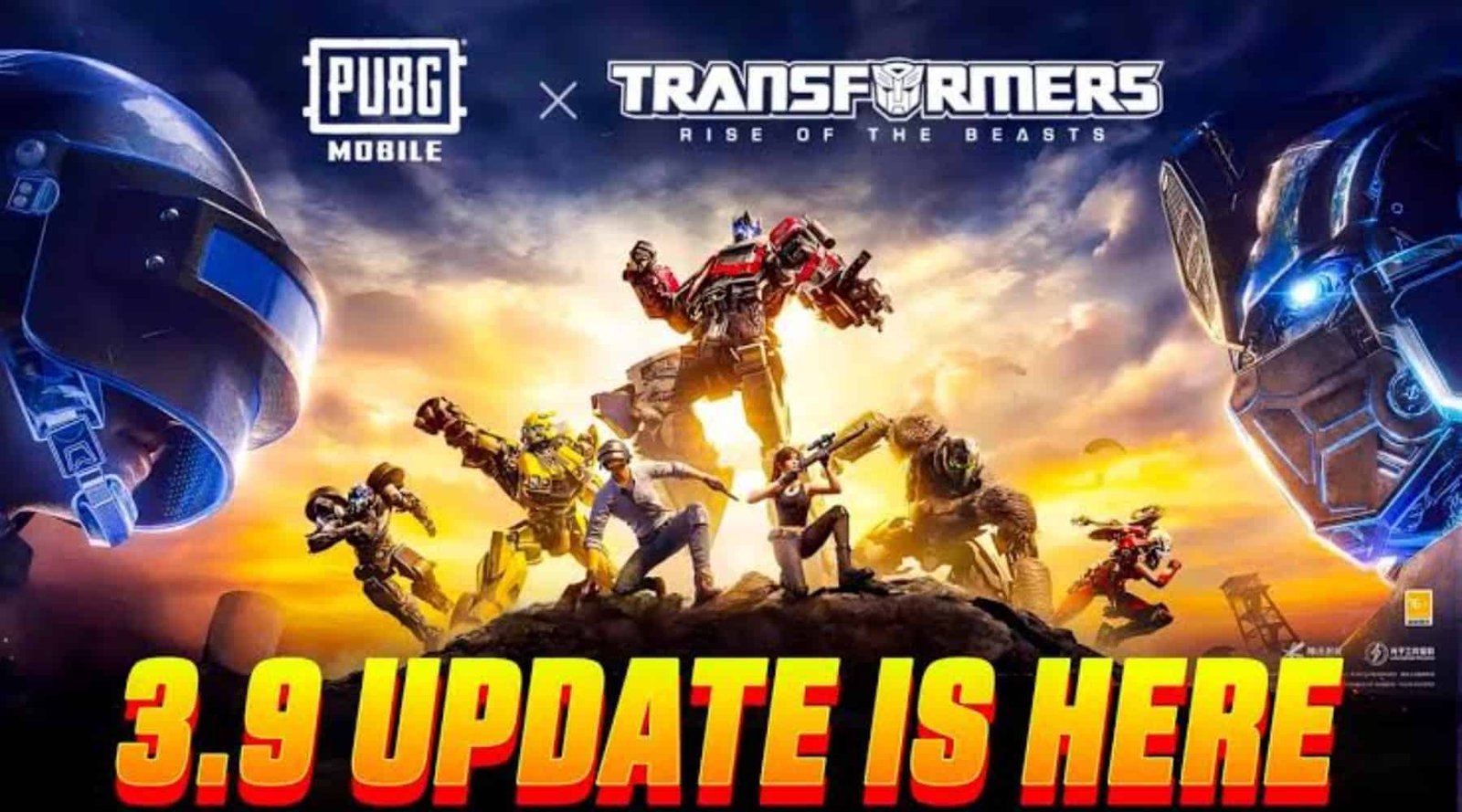 BGMI 3.9 Update Transformers
