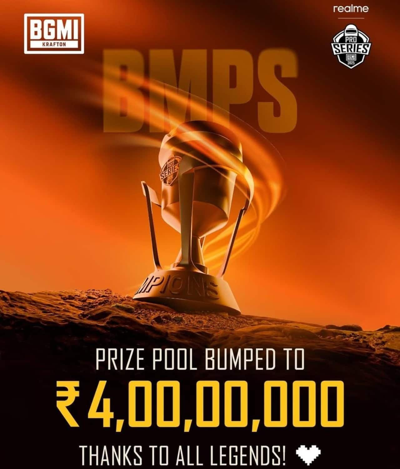 Krafton Doubles BMPS 2025 Prize Pool To 4 Crore: Check Details