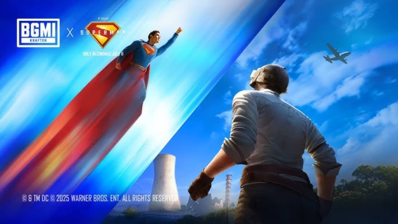BGMI x Superman Movie Collaboration Officially Announced: Skins, Powers, and More Coming Soon