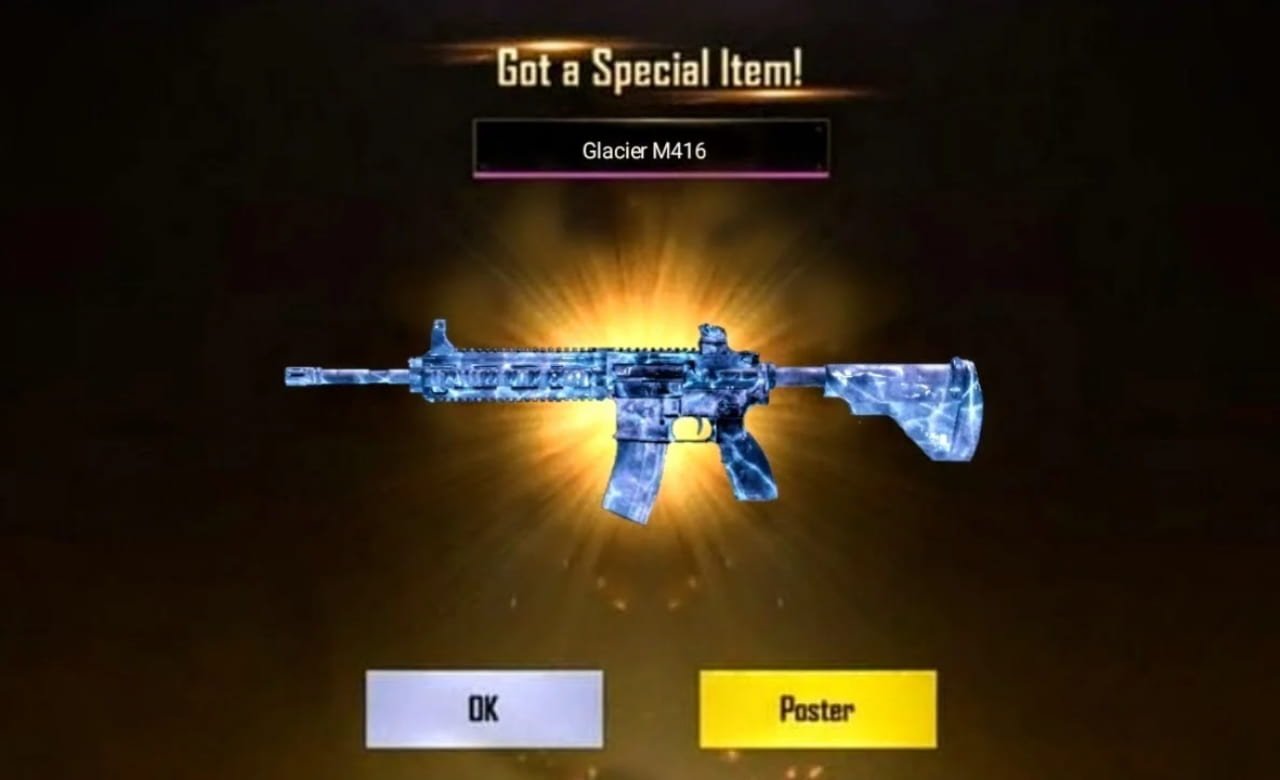 M416 Glacier Skin Free Hack in BGMI: How To Get It Easily